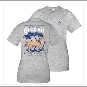 Simply Southern You Can't Break US USA Dog Shirt S